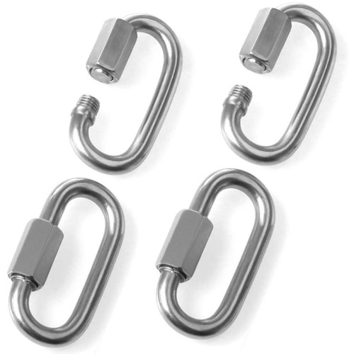 Quick link oval carabiner - link,