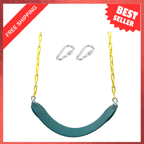 Heavy duty swing seat with - duty,