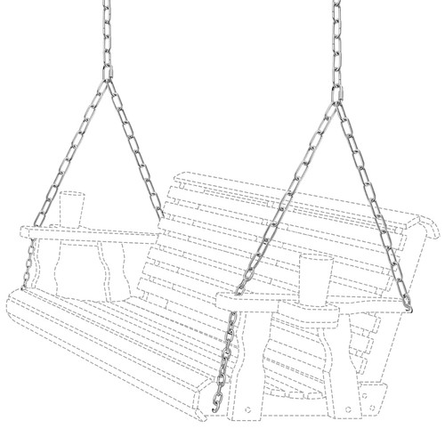 Porch swing hanging chain - swing,