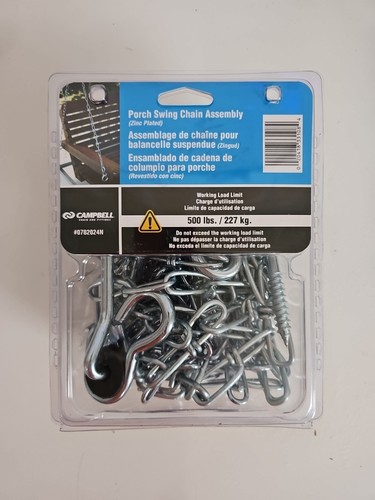 Porch swing hanging chain kit - porch,
