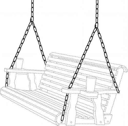 Porch swing hanging chain - porch,